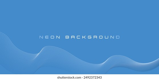 Abstrakte Neon-Hintergründe geeignet für Social Media Hintergründe und Banner oder Cover-Bilds