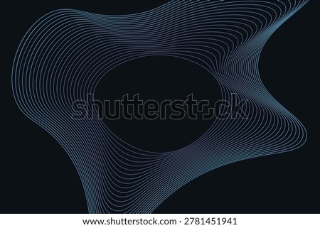 Abstract neon blue and purple 3D geometric tunnel background.Futuristic cyber wormhole grid with glowing violet lines backdrop.Digital sci-fi portal with concentric glowing mesh illustration.