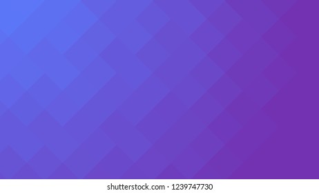 Abstract neon blue and purple background. Rectangular geometric pattern. Mosaic. Abstract vector illustration, horizontal