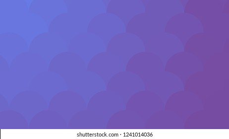 Abstract neon blue and purple background. Bright geometric pattern. Mosaic. Abstract vector illustration, horizontal