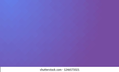 Abstract neon blue and purple background. Rectangular geometric pattern. Mosaic. Abstract vector illustration, horizontal