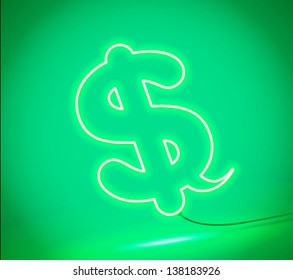 abstract neon bubble talk
