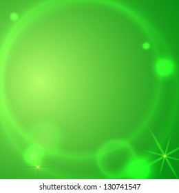 Abstract neon circles. Vector
