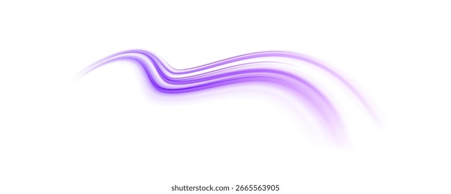 Abstract neon color glowing lines background. The energy flow tunnel. Set of neon blurry light circles at motion. Futuristic colorful podium, platform PNG