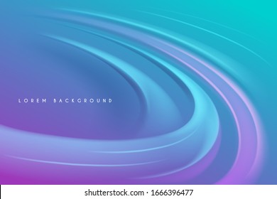 Abstract neon color lines background