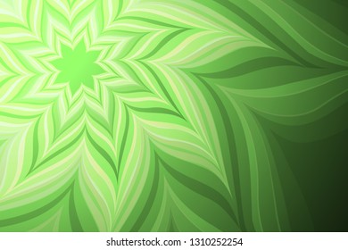 Abstract neon flower.