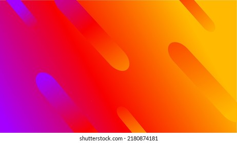 Abstract neon gradient background can be used as wallpaper, for web design as banner, for flyer, card, brochure print. Vector illustration.