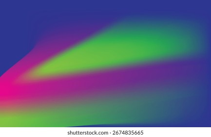 Abstractas fondo degradado de neón vibrante púrpura, verde y tonos azules se mezclan sin problemas para los Diseños modernos