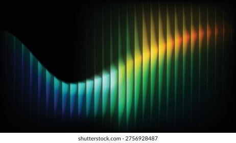 Abstractas fondo onda gradiente