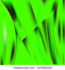 Abstract Neon Green Background