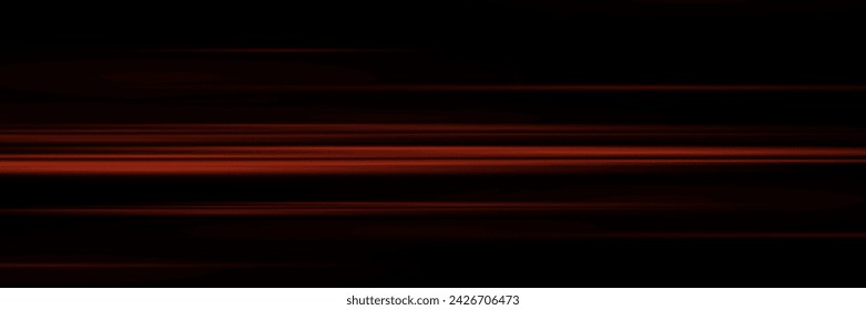 Abstract neon light effect. Lines of speed and light.