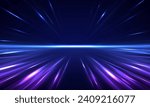 	
Abstract neon light rays background. Vector blue glowing lines air flow effect. Laser beams luminous abstract sparkling isolated on a transparent background.	
