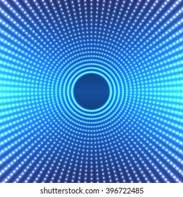 Abstract neon lights background for your design