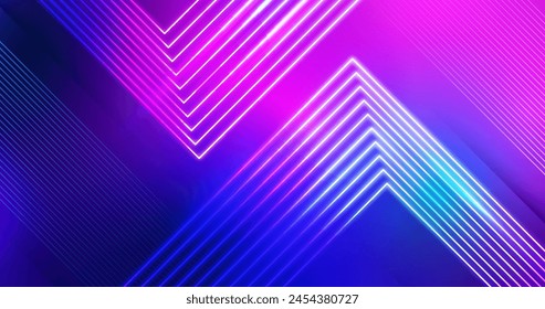 Abstract neon lights wallpaper vector design in eps 10