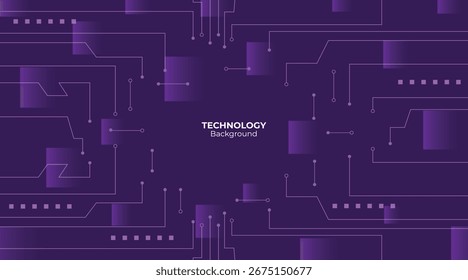 Fondo Abstractas de la tecnología informática del circuito de la estructura de la línea de neón