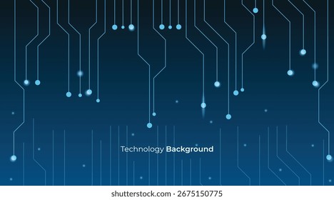 Fondo Abstractas de la tecnología informática del circuito de la estructura de la línea de neón