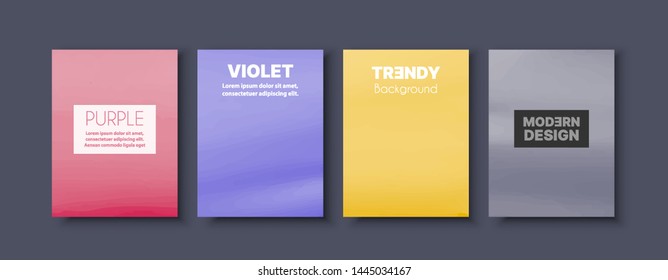 Abstract neon modern futuristic creative watercolor design background. Colorful pattern templates for placards banners flyers