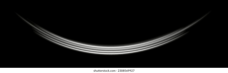 Abstract neon motion glowing wavy lines. Fire path trace line and incandescence curve twist. Neon light effect magic light, glowing, illuminated vector, stars shape, set.