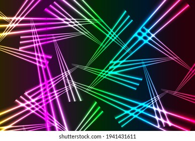 abstract neon multicolor vector illustration, suitable for background