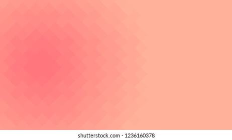 Abstract neon pink and red background. Rectangular geometric pattern. Mosaic. Abstract vector illustration, horizontal