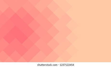Abstract neon pink and red background. Rectangular geometric pattern. Mosaic. Abstract vector illustration, horizontal