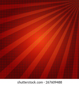 Abstract neon sunburst background. Vector illustration.