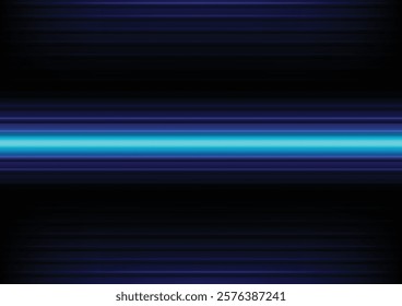 Abstract Neon Technology Background blue Laser Light Beams and Gradient Network Graphics. Futuristic vector designs for modern tech concepts.