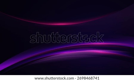 Abstract neon technology background, Futuristic digital red and purple curve lines background for presentation business or tech event poster EPS 10