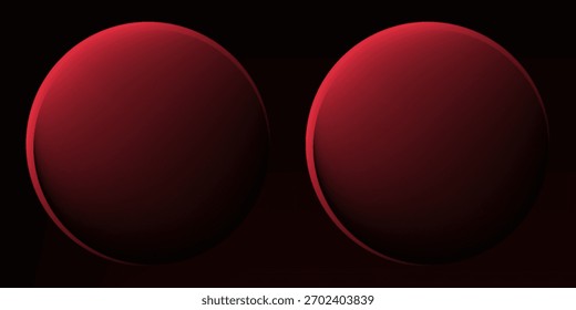 Abstract Neon technology background with Red circle lines glowing light for Landing Page Web design