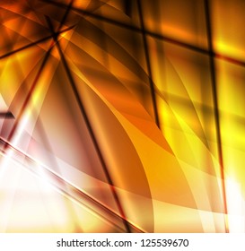 Abstract neon vector technology background