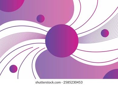 Abstract neon Wave Background. Vector illustration