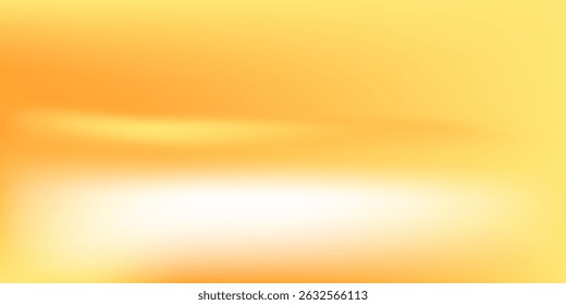 Abstract neon yellow wave form, blurred iridescent gradient texture, isolate design element. Fluid orange watercolor brushstroke blurry swirl shape art