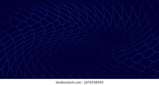 Textura de malha azul de fundo da rede abstrata para redes de pesca. Vetor desportivo sem costura fottball moderno simples ilustrações de arte sem costura