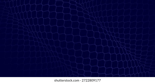 Textura de malha azul de fundo da rede abstrata para redes de pesca. Vôlei de gol de futebol sem costura boas ilustrações arte moderna