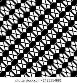 Abstract net and diamond seamless design pattern. Used for design surfaces, fabrics, textiles.
