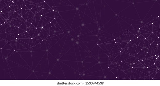 Abstract Network Background - Illustration
