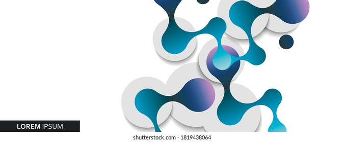 Abstract network dot line connect on light background. Communication network. Abstract geometric background. Social network. Business design. Polygon vector concept - Shutterstock ID 1819438064