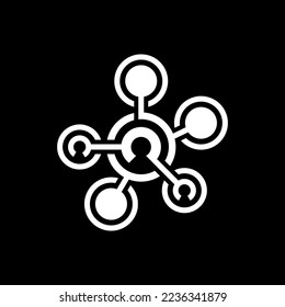 diseño de vectores de redes abstractas, personas y logotipos de internet