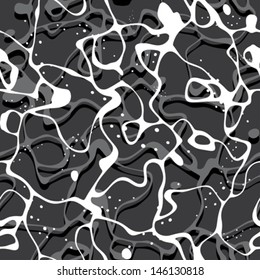 Abstract network. Seamless pattern. Vector.