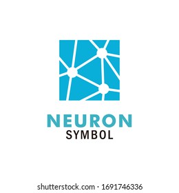 Abstract Neuron Logo, Biological Logo