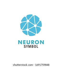 Abstract Neuron Logo, Biological Logo