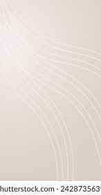 Abstract neutral background with soft shapes vector