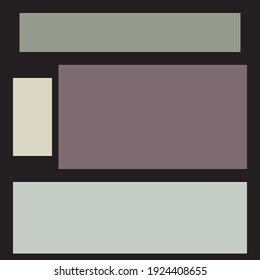 An abstract neutral block text box layout background image.