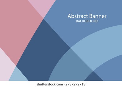Abstract Neutral Blue Red Corporate Business Background with Copyspace Geometric Seamless Pattern Elements