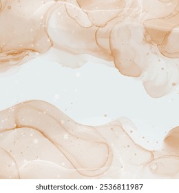 Fondo de acuarela pintado a mano de color neutro Abstractas 