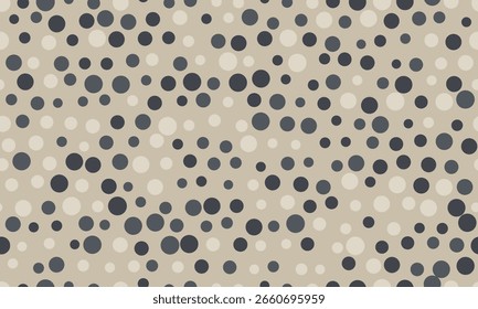 Patrón de lunares neutralizados Abstractas.  Perfecto para fondos, textiles o diseño de Sitio web.  Sutil pero visualmente atractivo, este diseño sin costuras ofrece una estética versátil y moderna.