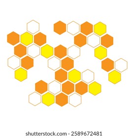 abstract new honey comb design