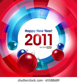 Abstract New Near or Xmas multicolor background, eps10 vector