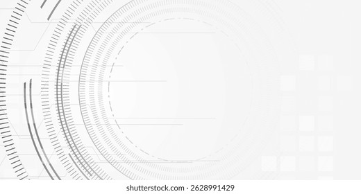 Abstract new technology dynamic fade banner background. modern vector illustration