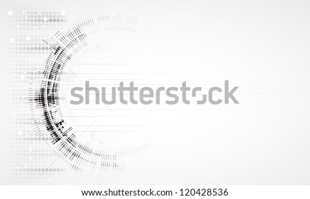 Abstract new technology dynamic fade banner background